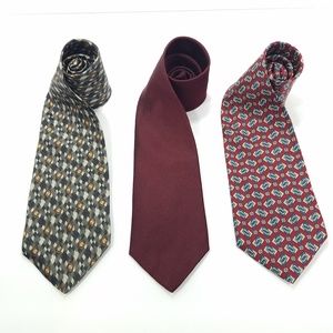 Rooster Mens Tie - 3 Ties